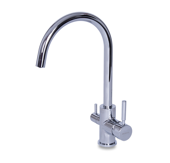 Drei-Wege-Wasserhahn | Negro Chrome Drei-Wege-Wasserhahn | Negro Chrome