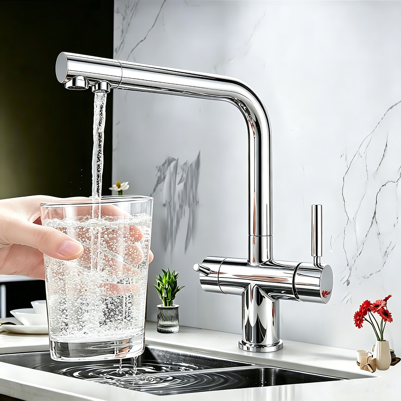 3-Wege-Wasserhahn Puro