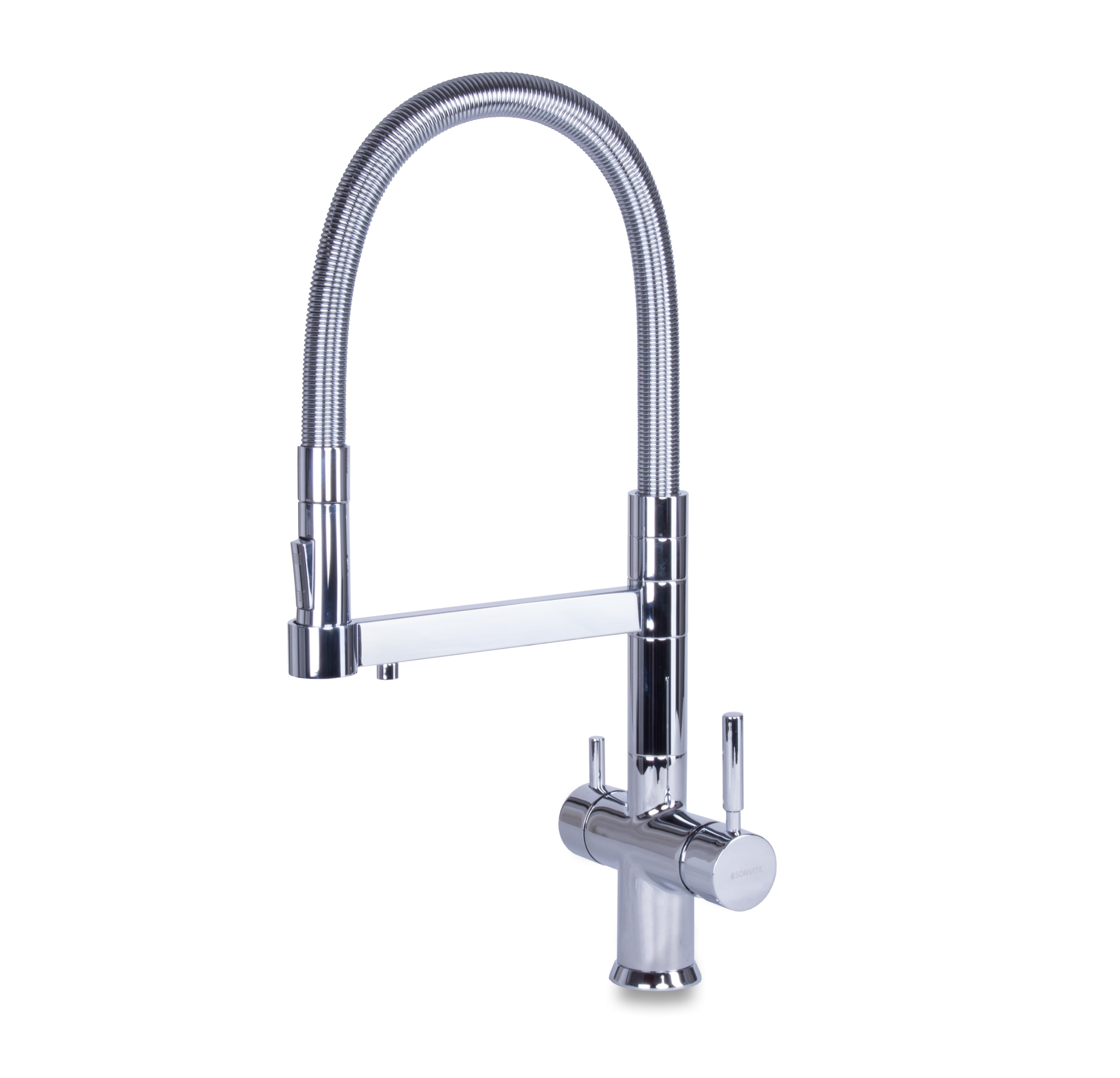 Drei-Wege-Wasserhahn | Neptun Chrome Drei-Wege-Wasserhahn | Neptun Chrome