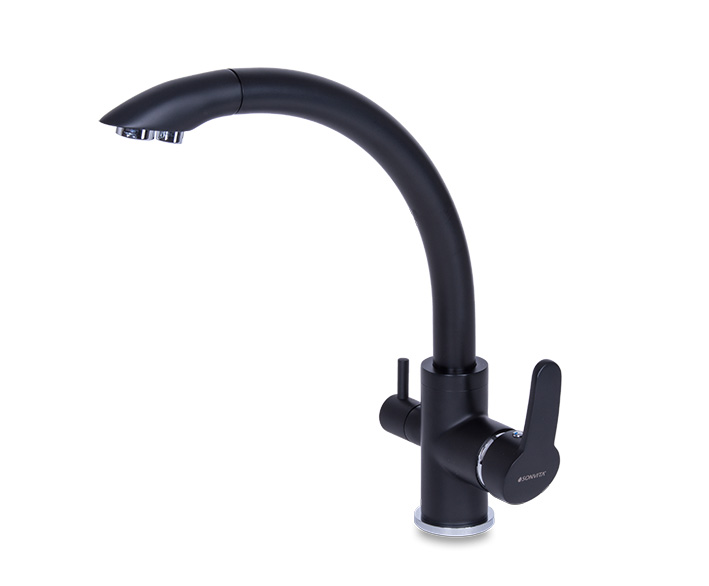 Drei-Wege-Wasserhahn | Black Grande Drei-Wege-Wasserhahn | Black Grande