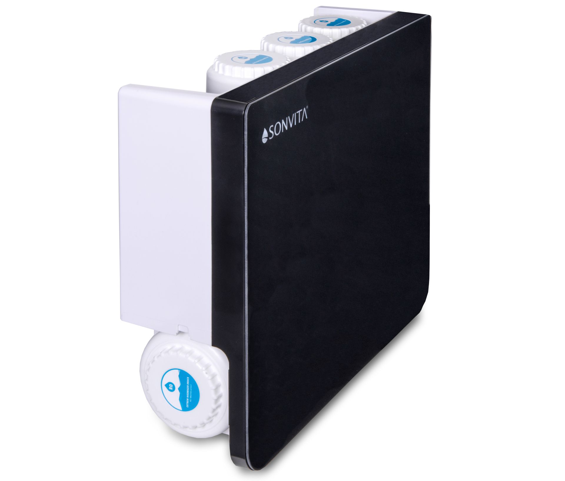 Puraqua Touch in der Seitenansicht, nur 15 cm tief