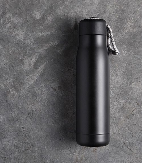 Trinkflasche und Zubehör für gefiltertes Osmosewasser