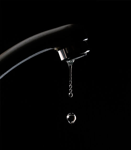 Drei-Wege-Wasserhahn für Osmoseanlagen in der Küche